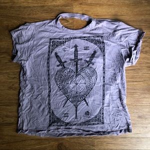 Tarot card tee